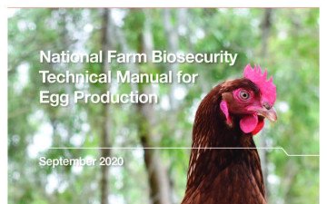 National Farm Biosecurity Technical Manual for Egg Production cover